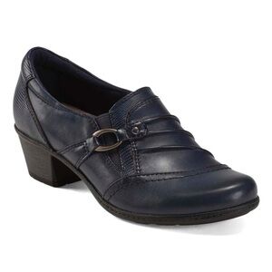 Earth Origins Marietta Mavis Navy Shoes WIDE